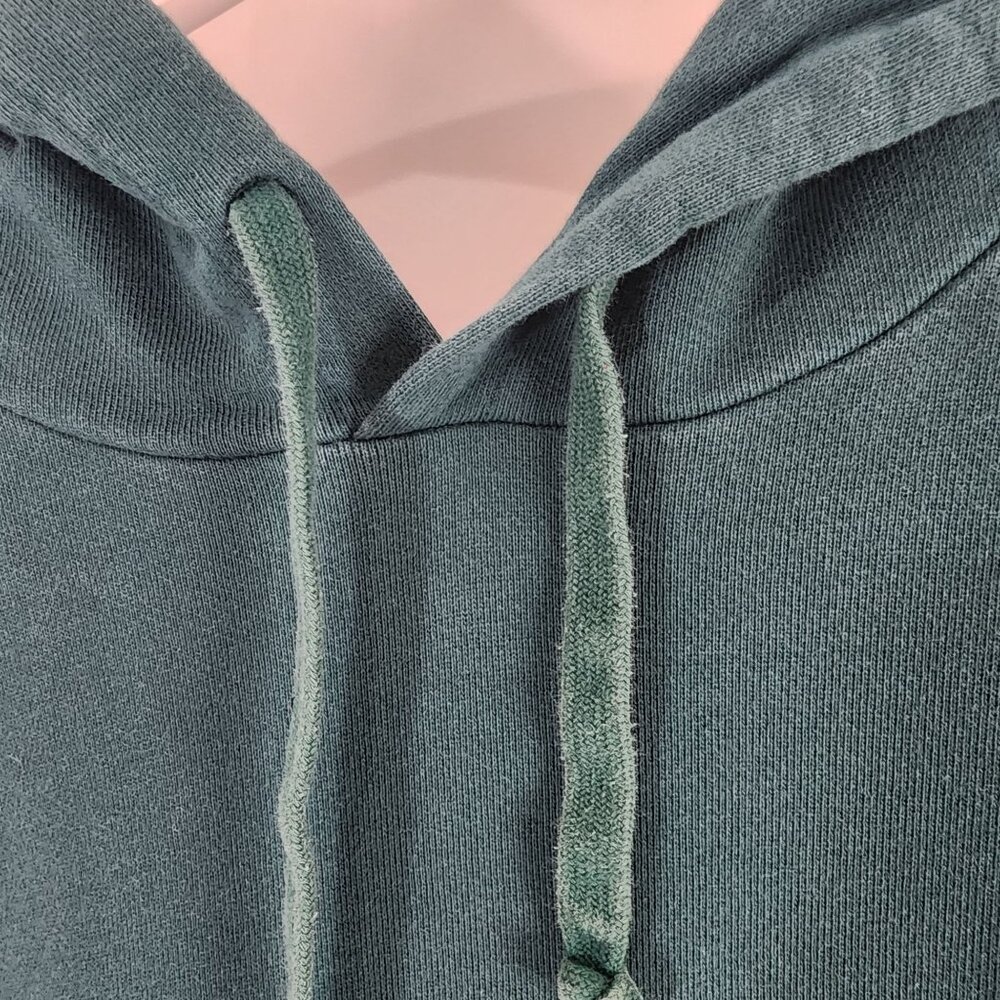 Levis Mens Relaxed Fit Hoodie L Green With Purple & Cream Stripes - Picture 3 of 16